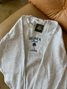 Bondi Beach, Australia Embroidered Sweatshirt