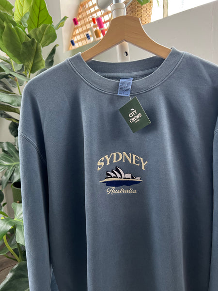 SYDNEY, AUSTRALIA embroidered Crewneck
